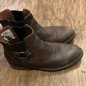Johnston & Murphy Dark Brown Leather Boots
